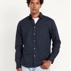 Old Navy Men's Navy Casual Button Down Shirt